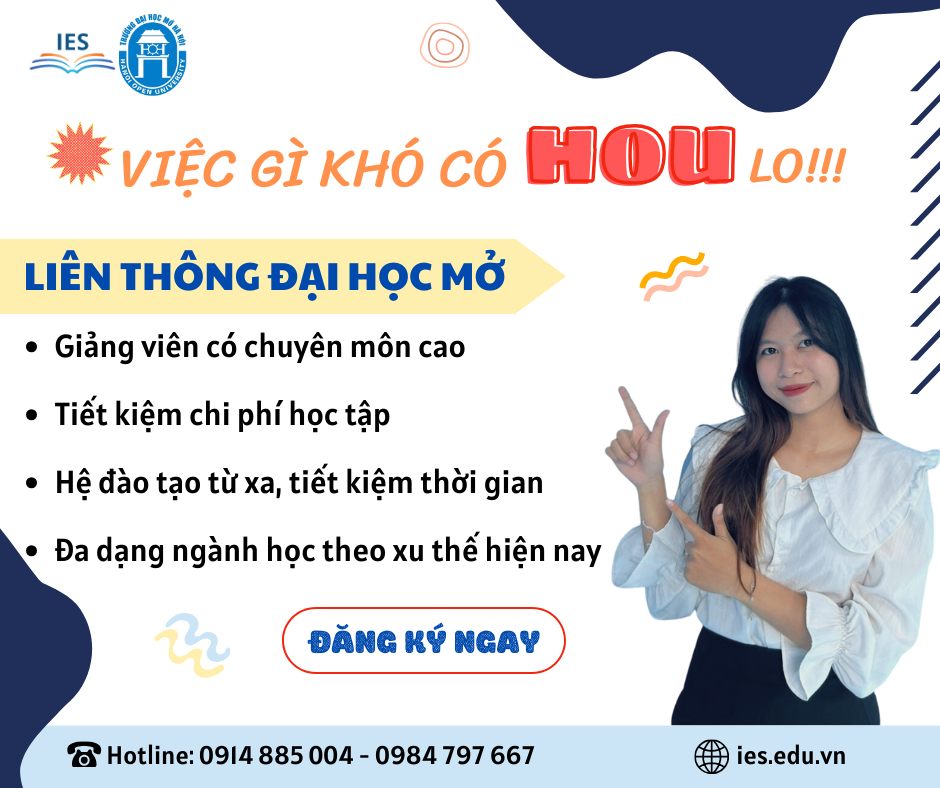 ĐẠI HỌC TỪ XA TẠO HOU